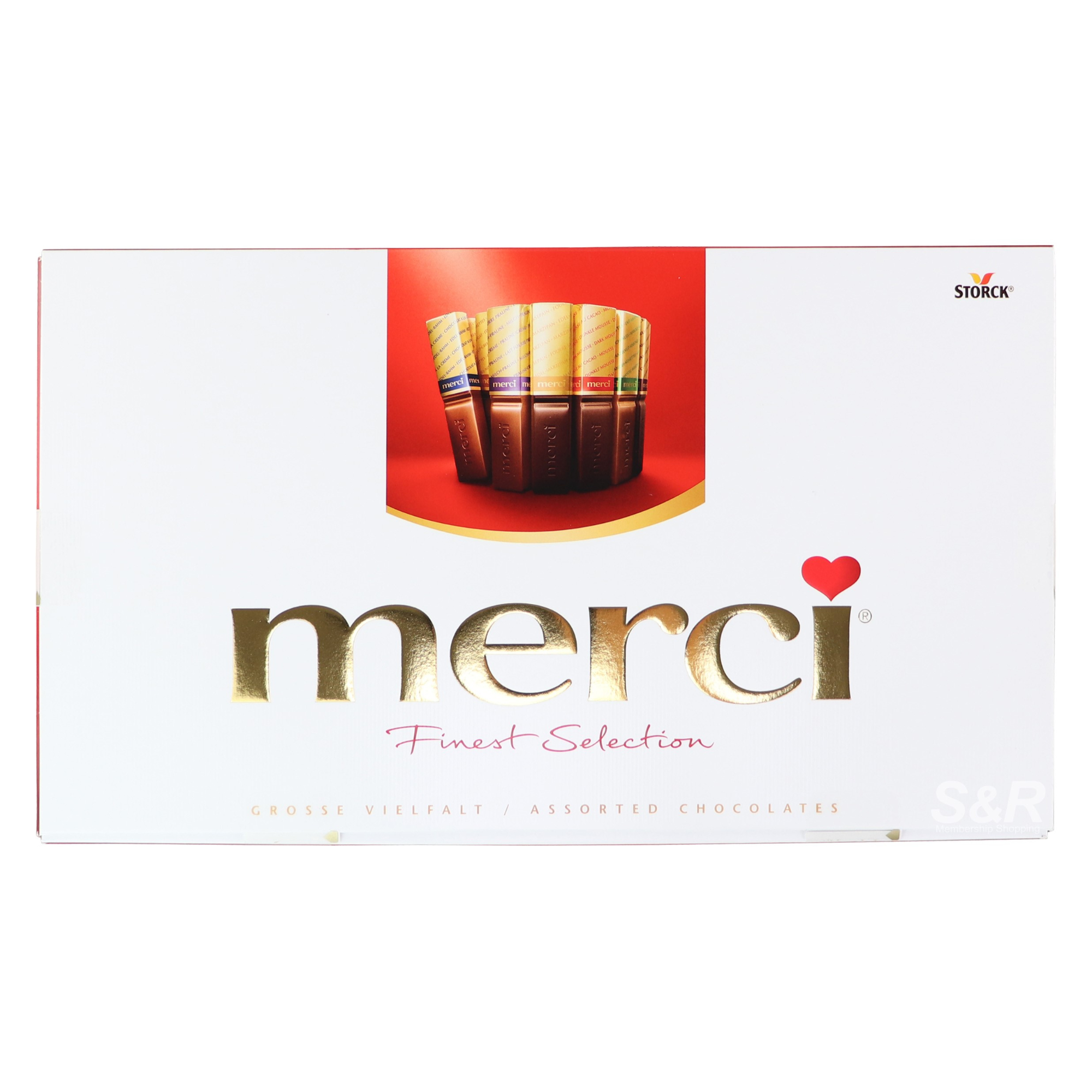 Storck Merci Finest Selection Assorted Chocolates (12.5g x 32g) Storck Merci Finest Selection Assorted Chocolates (12.5g x 32g)